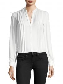 Amalea Silk Blouse at Saks Fifth Avenue